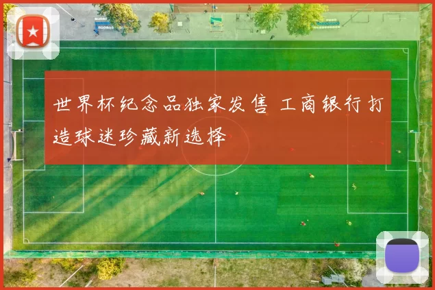 世界杯纪念品独家发售 工商银行打造球迷珍藏新选择